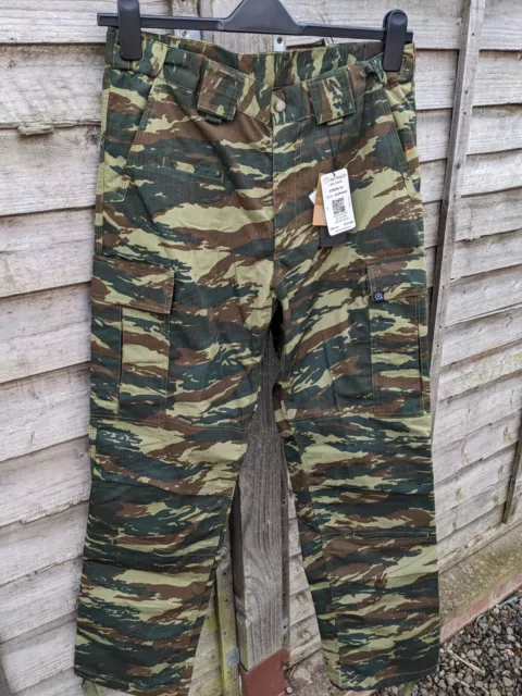 Mens Pentagon Combat Camouflage Water Resistant Trousers Waist 33