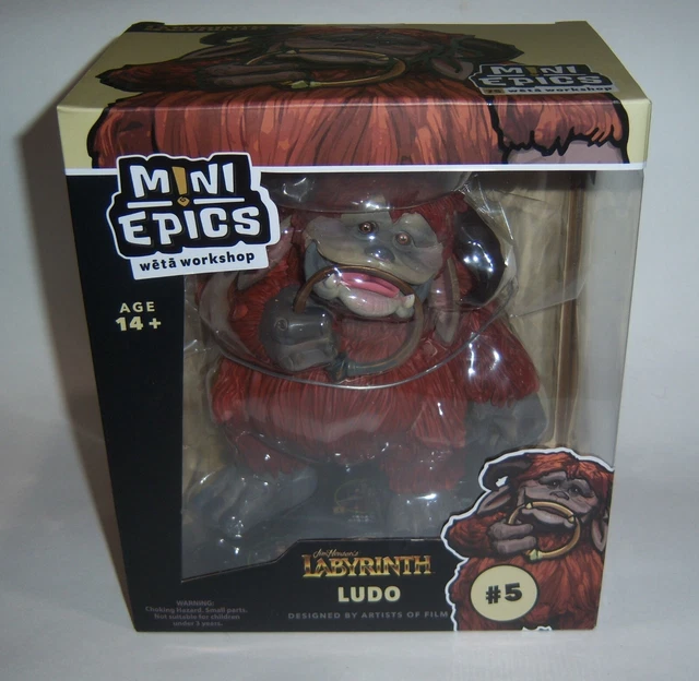 WETA 2021 Jim Henson's Labyrinth Ludo Mini Epics Vinyl Figure