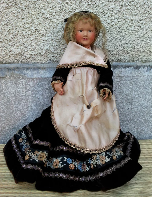 TRÈS JOLIE POUPÉE Parisienne Ancienne EUR 129,00 - PicClick FR