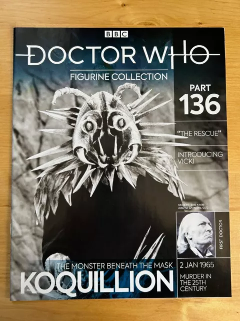 Doctor Who Figurine Collection - Koquillion Issue 136 - Magazine Only