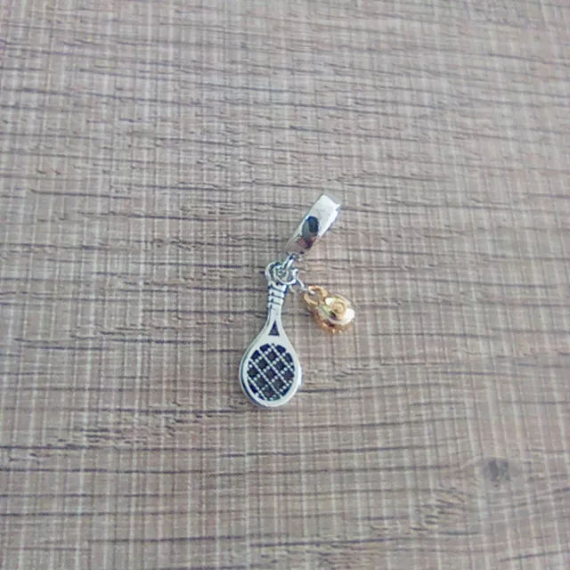 Pendant Shine 925 Tennis Racket & Ball Charm PANDORA