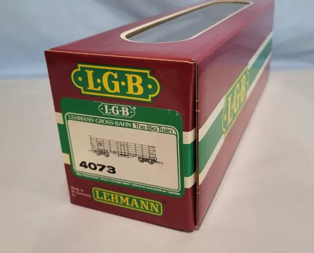 Lgb 4073 G D&Rgw 1646 Brown Gondola W Ob (Ws126)......Tk