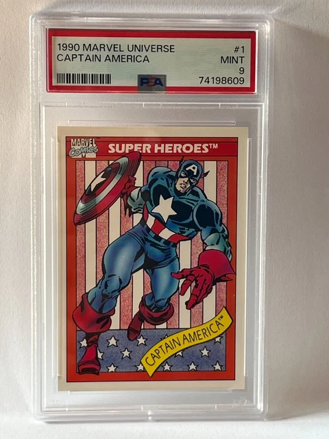 1990 Marvel Universe Singles - ALL PSA 9 GRADED - You pick