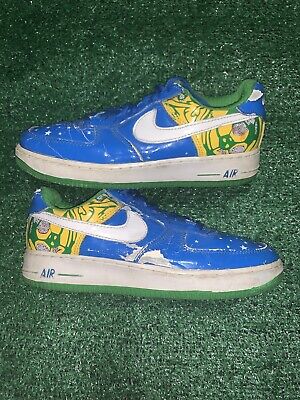 Nike Air Force 1 Premium Collection Royale Ronaldinho Size 9 Used RARE 2006
