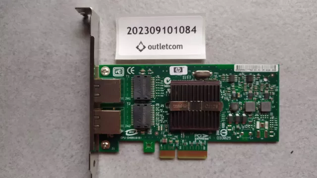 HP NC360T Tarjeta de red Gigabit doble puerto PCI Express PCIe
