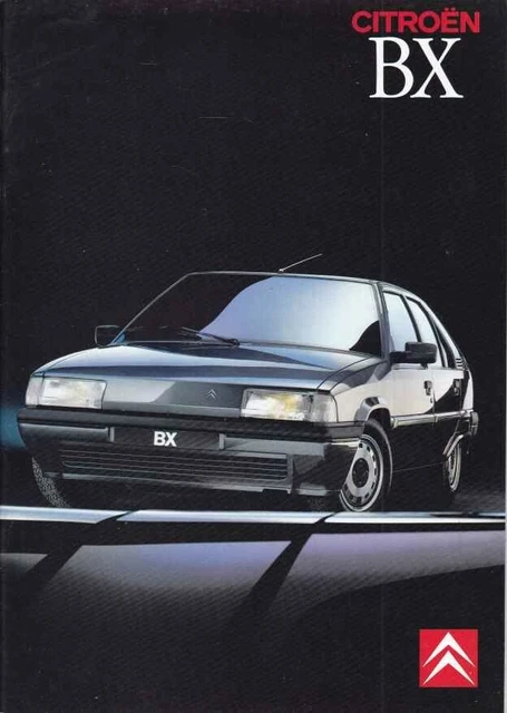 Brochure / Catalogue Citroën BX 1985 Édition Belge En Français - Pièce De Collection