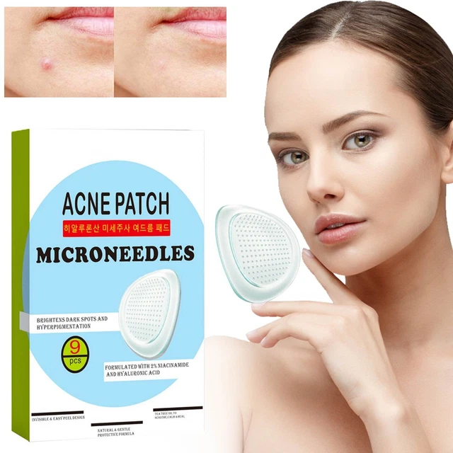 Pegatinas corrector sin parches de espinillas parche de microcristal