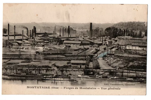 CPA 60 - MONTATAIRE (Oise) - Forges de Montataire - Vue générale