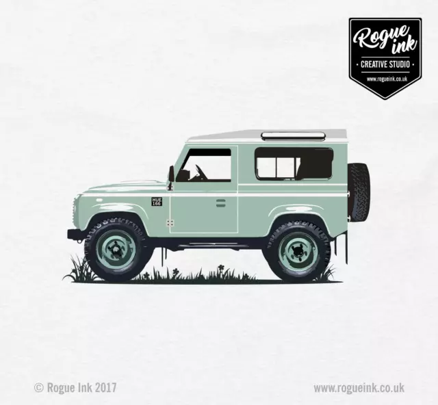 T-shirt Land Rover Defender 90 Heritage Edition NUOVA