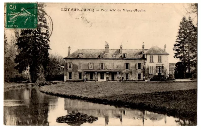 CPA 77 - LIZY SUR OURCQ (Seine et Marne) - Propriété du Vieux-Moulin