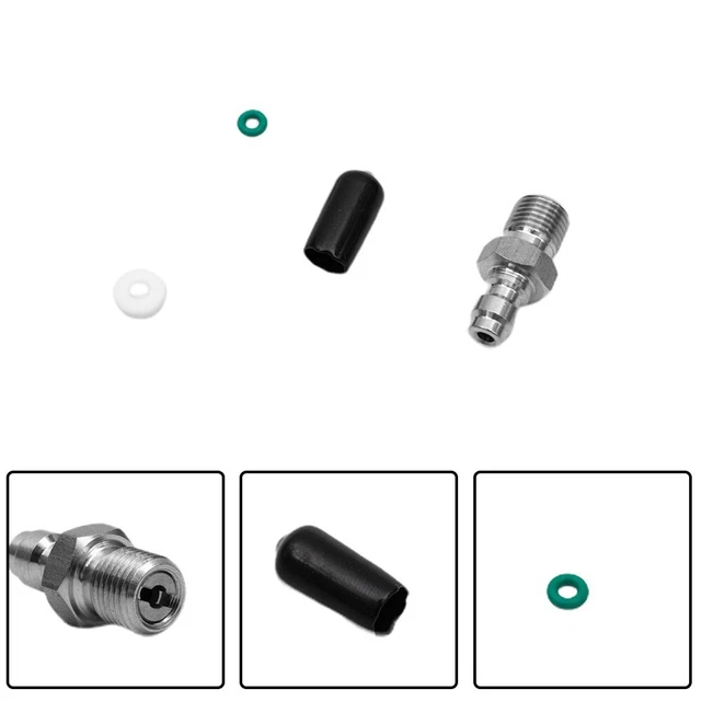 1 Piece 8mm Male Thread Quick Connection Valve PCP Fill Nipple Plug M10/1 New
