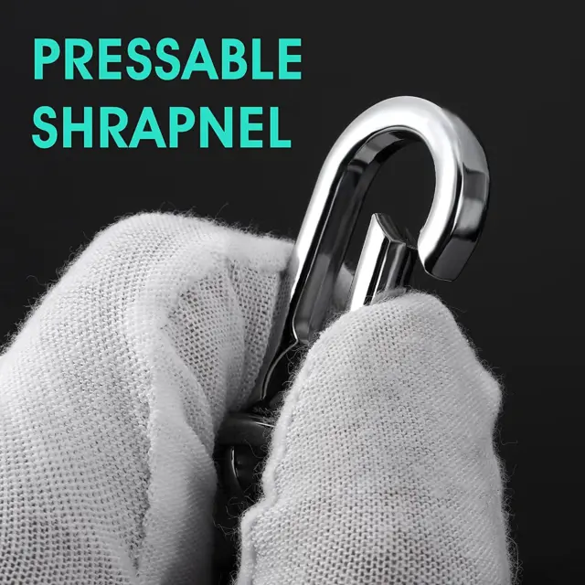 Molain Metal Keychain Carabiner Clip Keyring Key Ring Chain Clips Hook Holder 4 2