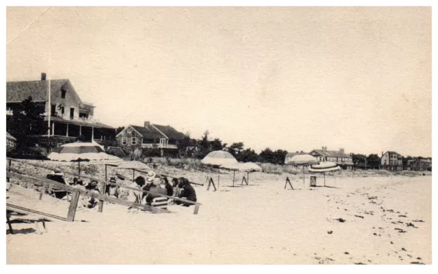 Prout's Neck Maine ME Bathing Beach WWII 1943 Postcard