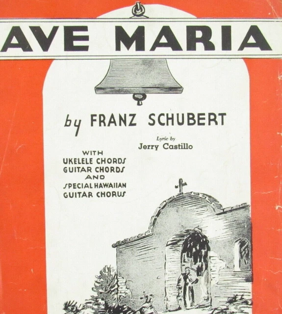 Jerry Castillo AVE MARIA SPARTITO Franz Schubert Hawaiano Chitarra Jerry Castillo ...