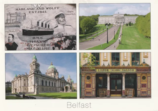 a northern ireland postcard ulster irish belfast