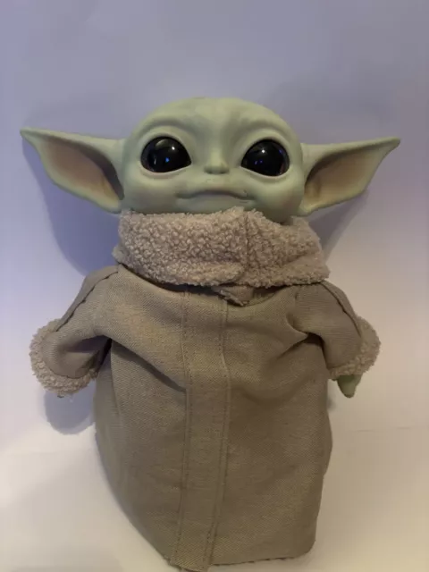 Star Wars Mandalorian The Child 11" Plush Baby Yoda Grogu Doll Mattel