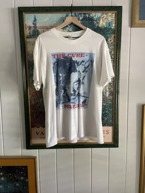 Vintage 1990 The Cure Shirt Mixed Up Size Xl The Smiths Goth Rare Morrissey