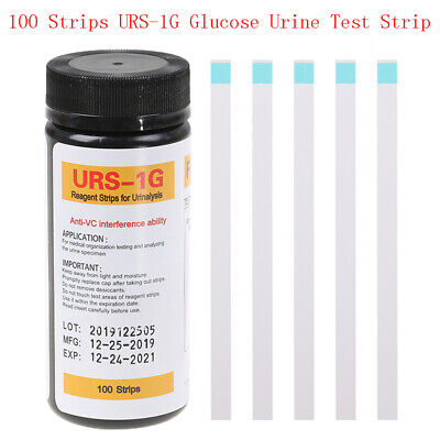 100 tiras URS-1G Glucosa Orina Tira Reactiva Tira Análisis de orina Abilit.VV Jo