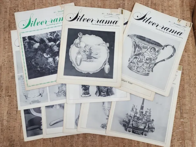 1970 Silver-Rama Magazine - 11 Issues January thru December--Missing March