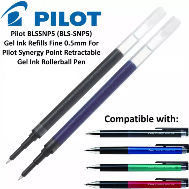 Pilot Synergy Point Gel Pen Refill For Synergy Point Retractable Rollerball Pen