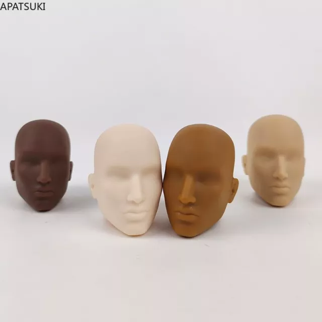 High Quality DIY Doll Head For FR Muscle Body White Latino Tone 1/6 Boy Dolls