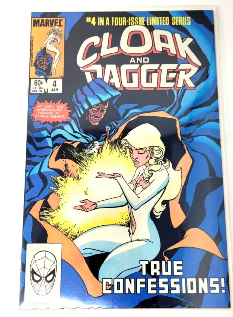 Cloak and Dagger #4 Jan 1983 - Marvel VF+ New Never Read Comic - Limited Series