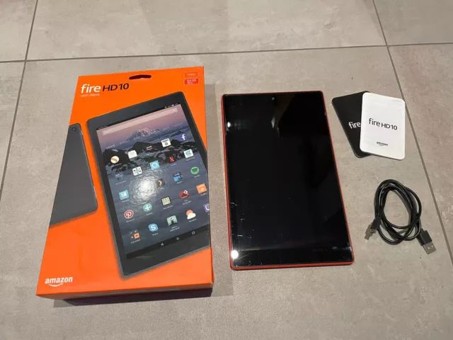 Amazon Fire (7th Generation) 64GB, Wi-Fi, HD 10” inch Tablet with Alexa - Red