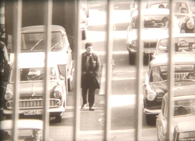 16mm Film:  *** Deutsche Straßen *** Schwarzweiß/Deutsch/Gute Bildqualität