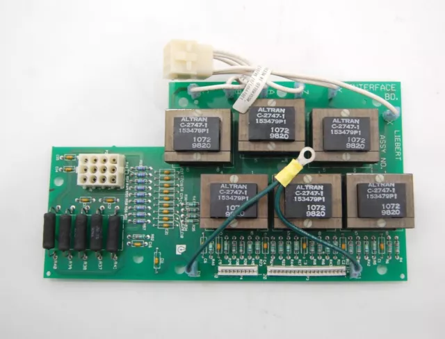 Liebert Emerson 415381G1 Rev 1 Pwa Interface Circuit Board Assemblage