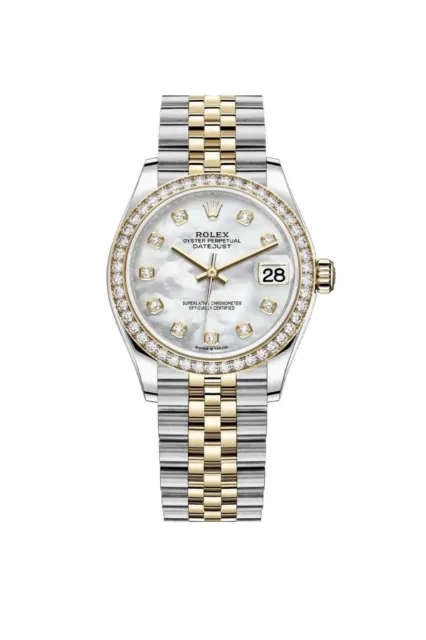 Rolex Women's Datejust 31 278383RBR Mother of Pearl Diamond, Jubilee Bracelet...