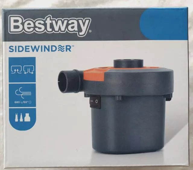 Pompe à air/gonfleur électrique Bestway Sidewinder n° 62139