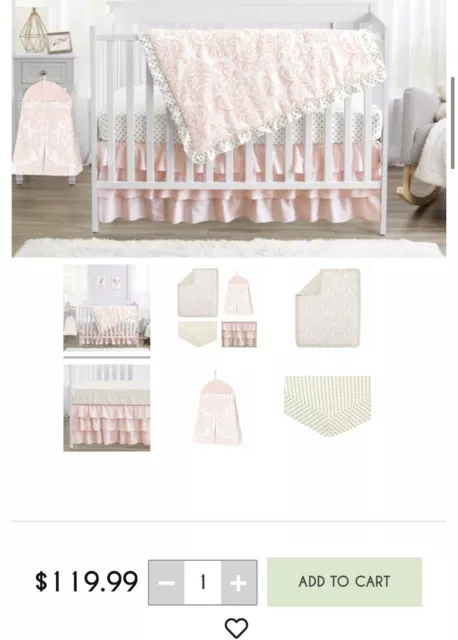 Sweet Jojo Designs Crib Bedding Set