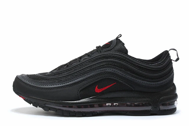 NIKE AIR MAX 97 OG BLACK RED originali 100 SCATOLO E BOX BLACK
