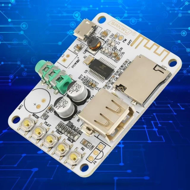 Bluetooth4.1-Audioempfänger-Verstärkerplatinenmodul für 5-V-DC-Musikstream