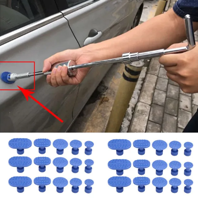 30x Car Body Pulling Tabs Dent Removal Paintless Repair Tool Glue Puller Tabs.
