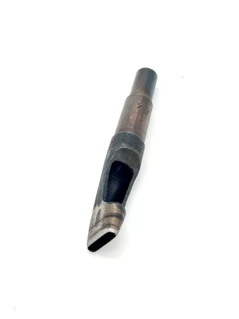 Calidad - Hierro de orificio largo extra afilado, acero inoxidable 20 x 4 mm