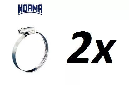 2x COLLIER DE SERRAGE DURITE SERFLEX NORMA TORRO W2  Diametre 25-40 mm larg 9mm