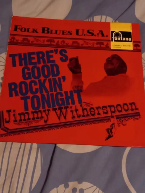 1964  Vinyl LP Blues Album, Jimmy Witherspoon, There's Good Rockin Tonight