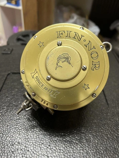 FIN-NOR フィッシングリール ゴールド 1997年製 FIN-NOR GOLD FISHING Reel Made in 1997 $1,028.24 - PicClick CA