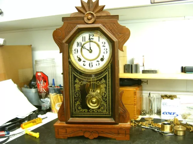 Clock Repair DVD Video - Repairing the Ingraham Time & Strike Mantel Clock