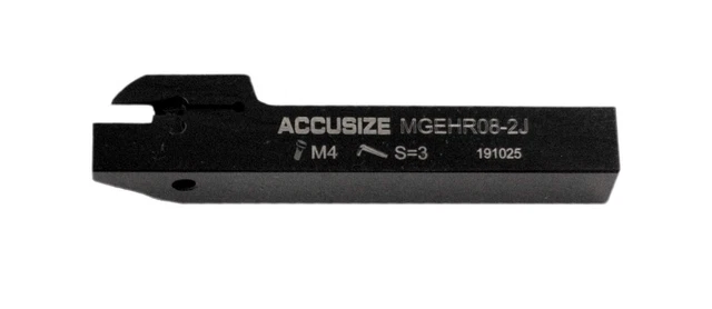 1/2'' Cut-Off Holder, Parting Tool, Mgehr08-2J of 2387-2004, Insert Not Included