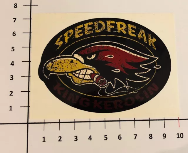 SPEEDFREAK Aufkleber Sticker Roadrunner Hot Rod Speedshop Old School Auto Mi375 2