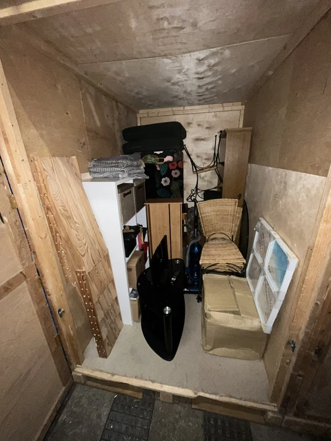 Abandoned Storage & House Clearance container 250 Cubic Square Ft Collect Poole