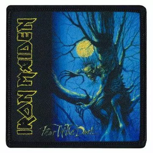 Iron Maiden - Fear De The Foncé - Brodé Patch - Tout Neuf - Musique Bande 5329