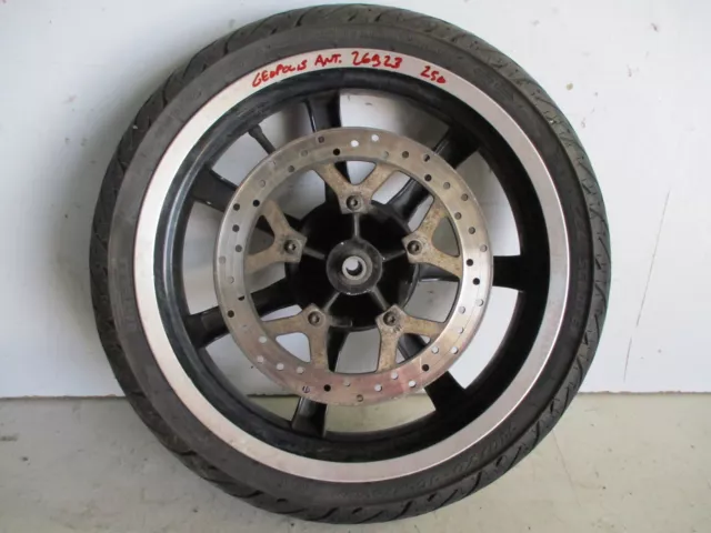 16x3.0 Ruota Anteriore Cerchio Disco Peugeot Geopolis 250 2005 2012 Front Wheel
