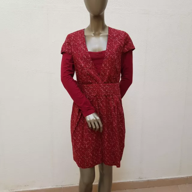 Hübsches Kleid von Zergatik, 40 (4), rot, dunkelrot, rosa