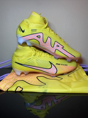 NIKE ZOOM MERCURIAL Superfly 9 Elite FG 'Yellow Strike' DJ4977-780 Mens Size 10 Â£241.75 