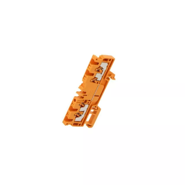 1521720000 A4C 2.5 OR Verbinder: Schienen- 2,5mm2 Wege: 1 Klemmen: 4 orange B: 5