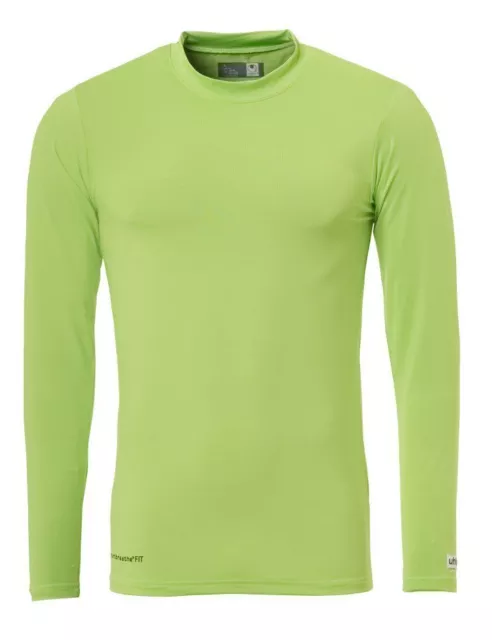 Uhlsport Fußball Funktionsshirt Unterhemd, langarm, hellgrün