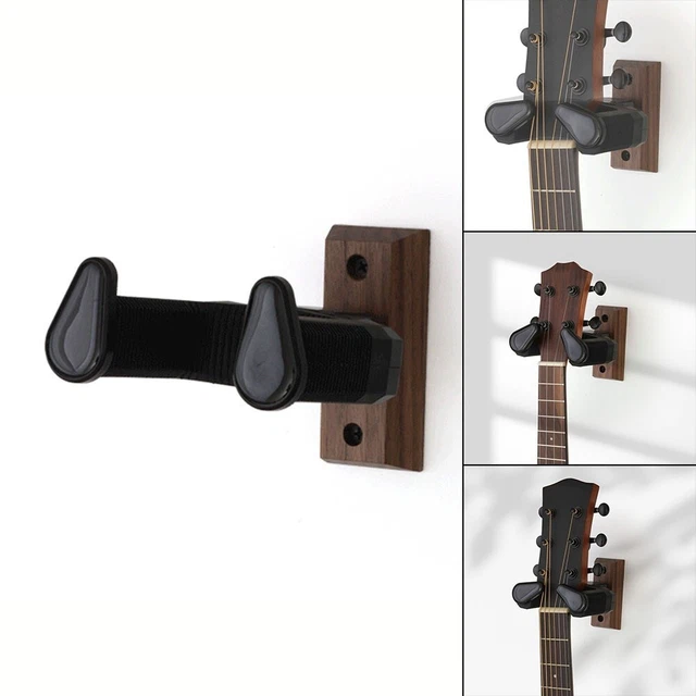 APPENDIABITI DA PARETE per chitarra elettrica finitura mogano estetico ...
